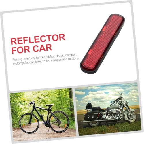 10 reflectores tornillo seguridad para motos y vehículos miniatura 3