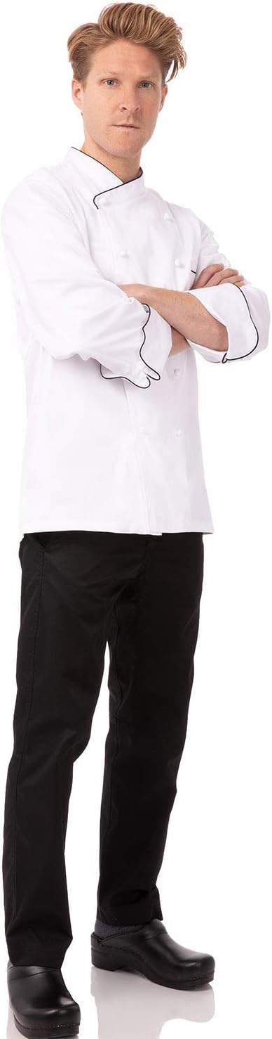 Chef Works Custom Mens Monte Carlo Premium Cotton Chef Coat
