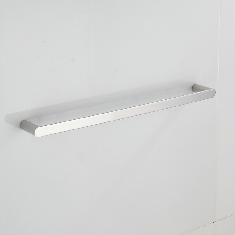 Barra de Toalla para Baño Cromo Pulido, Sus Acero Inoxidable, 60cm