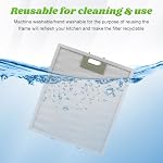 3pcs W10169961A 5 Layer Extractor Fan Silver Range Hood Filter, Aluminum Mesh Hood Grease Filter 10.5 x 12 Inch Fit for Whirlpool, Kitchen Aid, Range Hoods