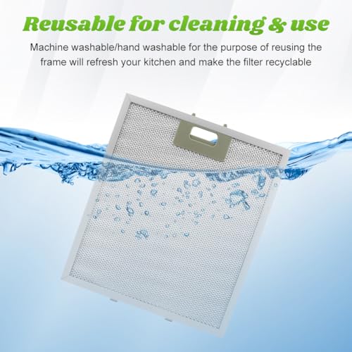 3Pack W10169961A Range Hood Filter Replacement, 5-Layer Aluminum Mesh Hood Grease Filter 10.5 x 12 Inch Fit for Whirlpool, for Kitchen Aid, for Jenn-Air Range Hoods by Restynic - Image 3