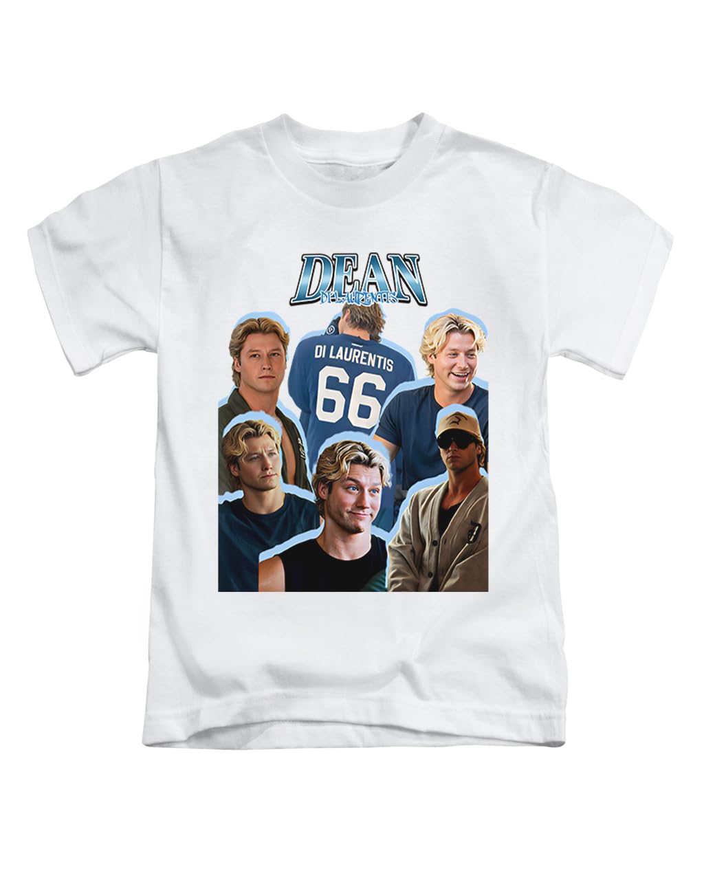 Dean Di Laurentis, Hocky Trending Campus Viral Cool Fun Off Garret Graham Tee T-Shirt Funny Unisex T Shirt Top White