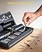 Fanttik S1 APEX Electric Screwdriver, Pivot Handle Screwdriver, Max 7N.m High Torque, 2 Speed Options, 1/4''Hex, Screen Interaction, Tech Tool for DIY Enthusiasts-Deluxe Edition