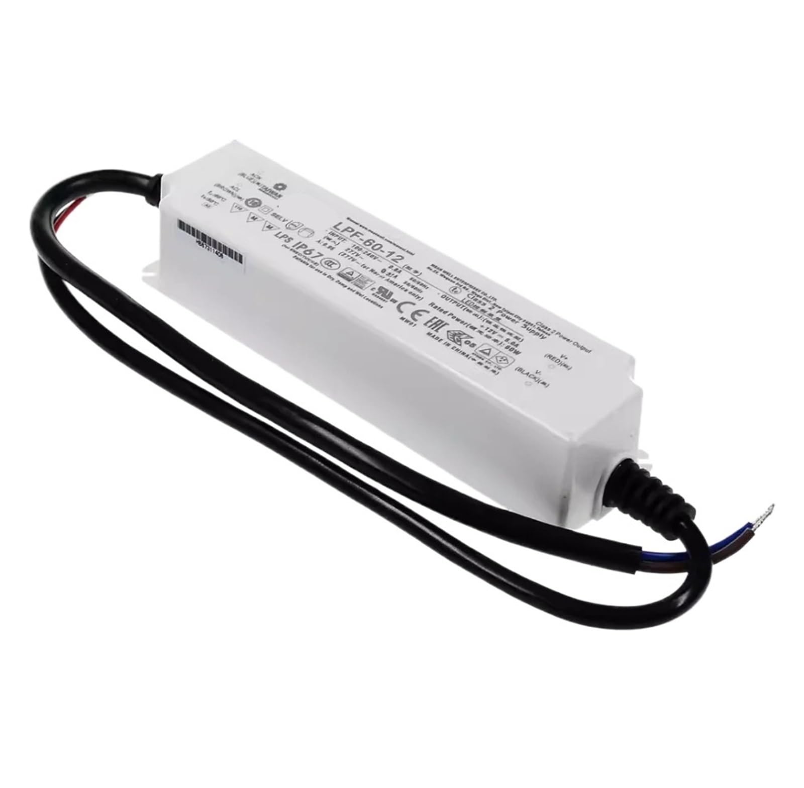 XDDQWSWA 60W Constant Voltage + Constant Current LED Driver LPF-60-12V 15V 20V 24V 30V 36V 42V 48V 54V(LPF-60-20)