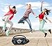 SINGING WOOD, CD Player Boombox, CD/CD-R/CD-RW, Portable w/Bluetooth, USB, AM/FM Radio, Aux Line-Input, Headset Jack, Foldable Carrying Handle and LED Light (Phantom Black)
