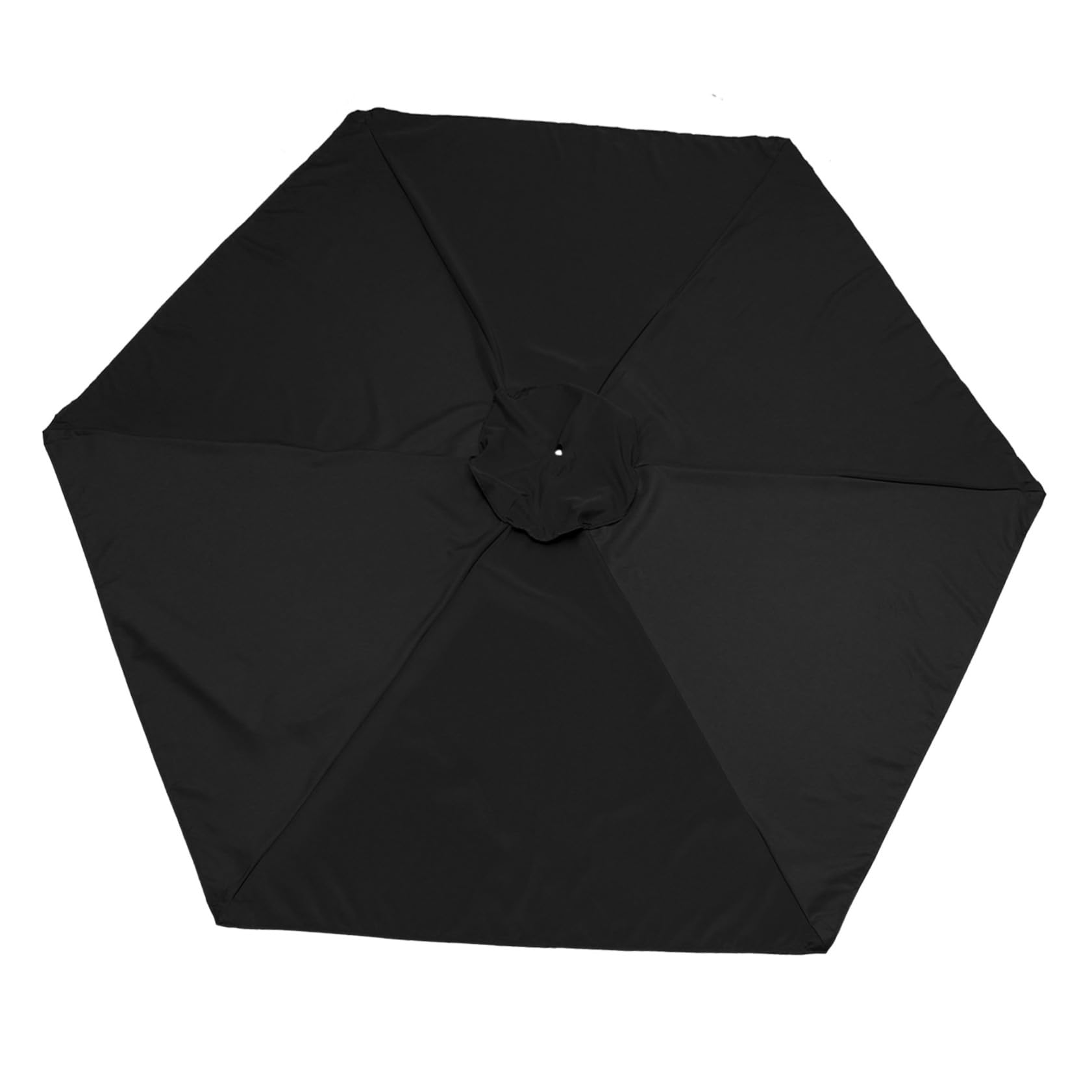 Parasol de rechange en tissu résistant aux UV et à la pluie gris 2,7m