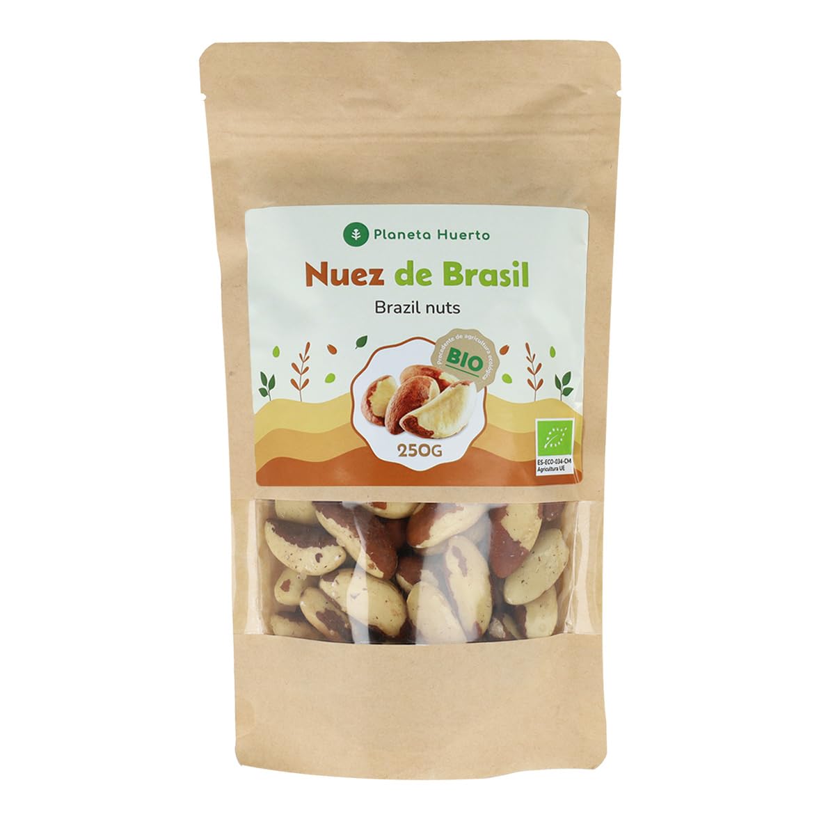 Nuez de Brasil ECO 250 g Semillas Ecológicas Ricas en Proteínas Vegetales