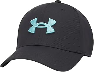 Men's Blitzing Cap Stretch Fit, (007) Black / / Blue Haze, X-Large/XX-Large