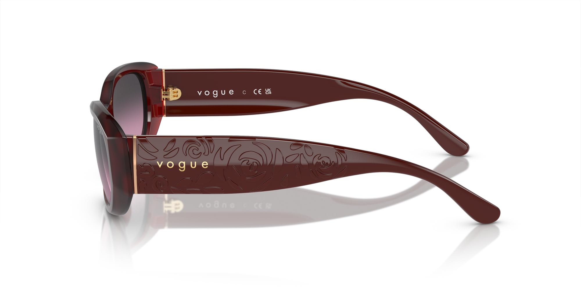 Vogue 0VO5525S Okulary przeciwsłoneczne, Kobiety, Wielobarwny (Wielobarwny), Jeden rozmiar