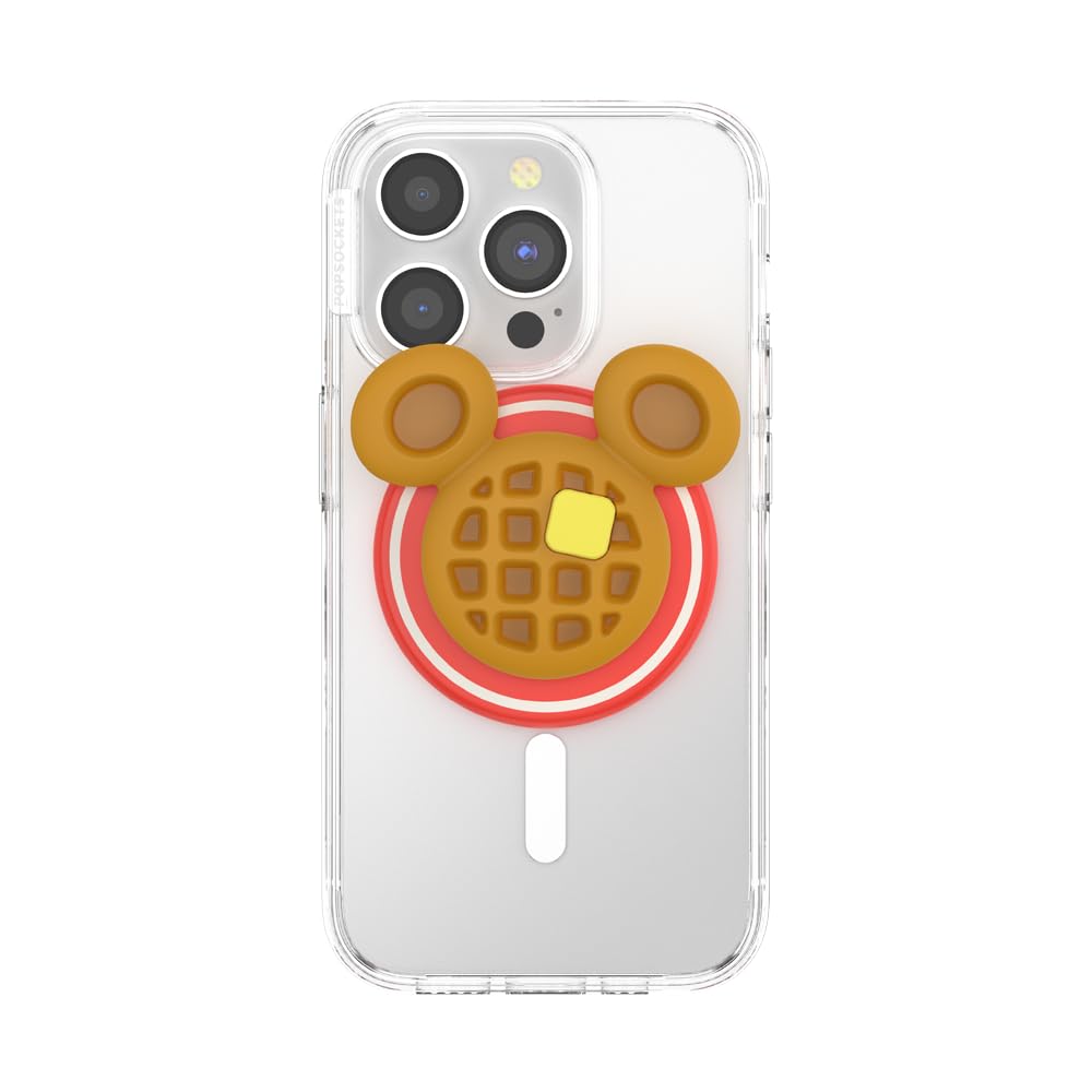 PopSockets Sunny Side Impugnatura MagSafe | Anello Adattatore Incluso | Supporto E Ricarica Wireless