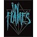 Produktbild In Flames Aufnäher Blue Logo Patch Patch - Gewebt & Lizenziert !!