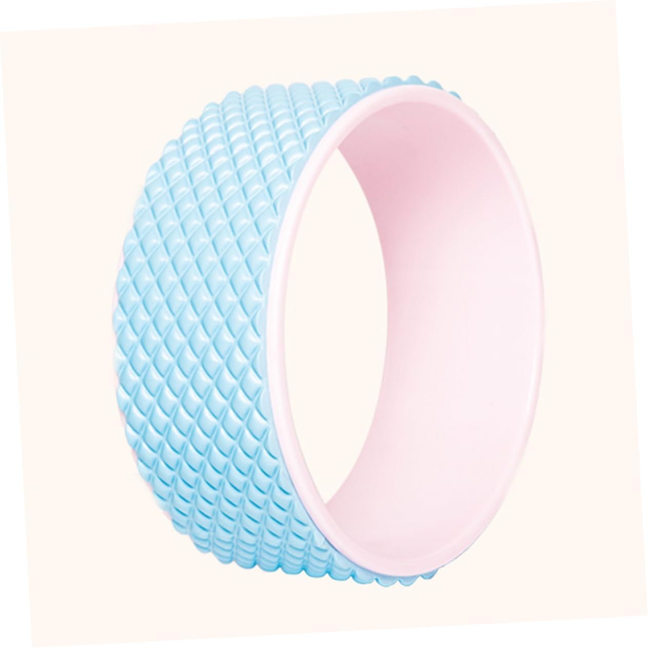 VANZACK Yoga Wheel for Backbend Stretching Fitness Roller Sturdy TPE for Flexibility Training and Massage for Women and Men