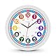 Cander Berlin MNU 1030 Kinderwanduhr (Ø) 30,5 cm Kinder Wanduhr mit lautlosem Uhrenwerk - Ablesen der Uhrzeit Lernen