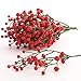 Factory Direct Craft Bundle of Fall Red Artificial Berry Picks for Holiday and Home Decor