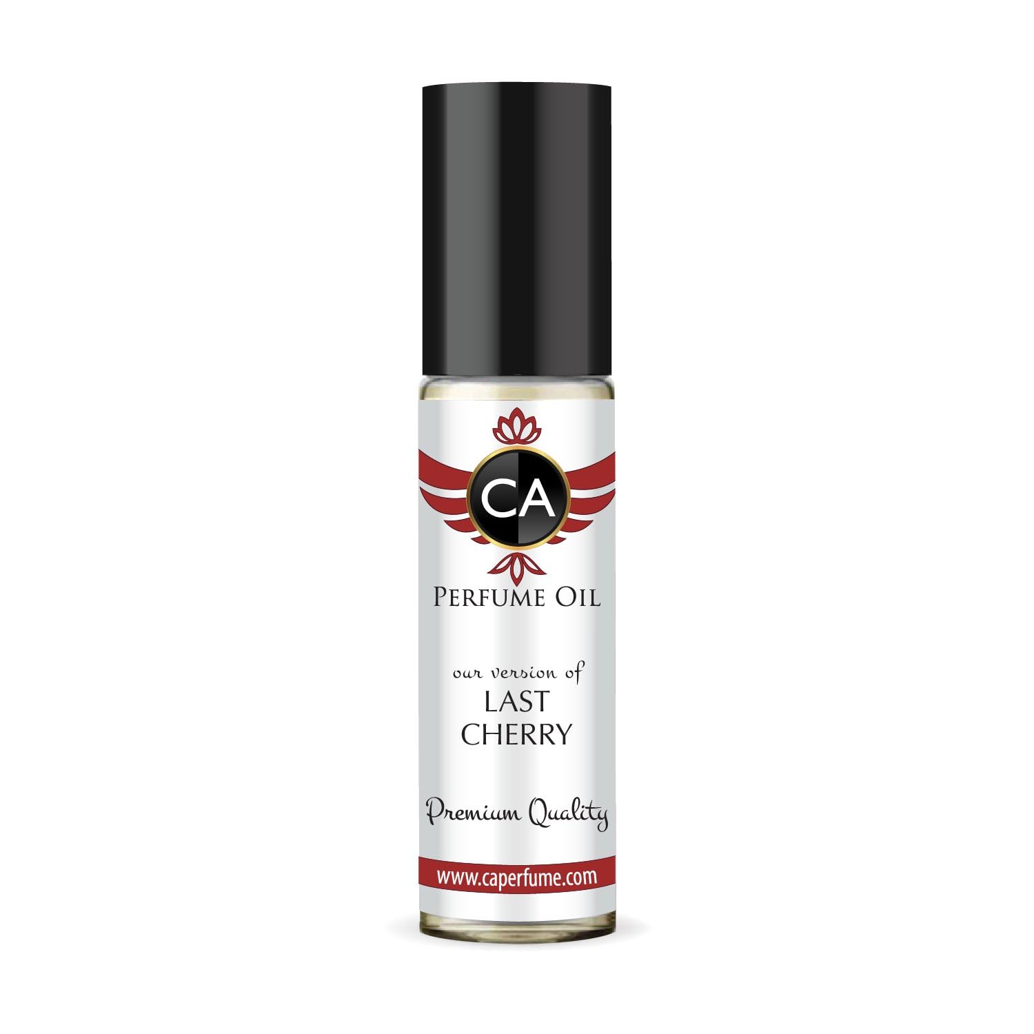 CA Perfume Impression of Last Cherry Unisex Eau De Parfum Amber Floral Scent Long Lasting Unisex Fragrance Travel Size TSA Ready for Day and Night Wear 0.33 Fl Oz 10ml