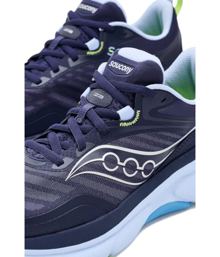 Image of Saucony Women's Endorphin Pro 5 Sneaker, Naval /Skyward, 9.5