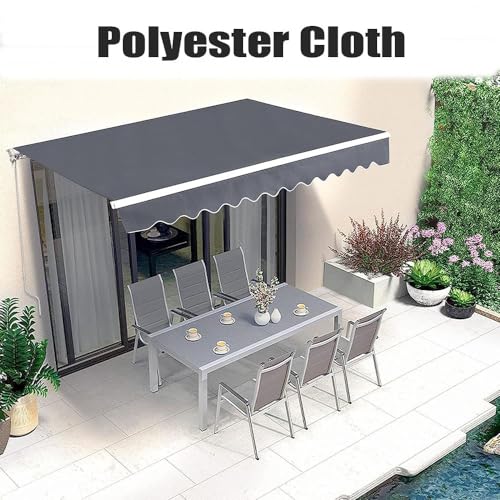 Auvent de balcon rétractable sans perçage pour protéger votre terrasse - 3