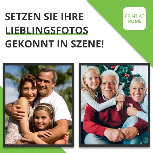 PrintPro Fotopapier DIN A4 glänzend & weiß | Ideal für Tintenstrahldrucker | Fotopapier DIN A4 glänzend | Wasser- und Trockenfest | 200g/m² A4-100 Blatt