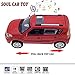Toy Cars Diecast Car Models KIA Soul Model Cars,Pull Back Cars,Car Toy with Sound and Light for 3+ Year Old Boys(Red)