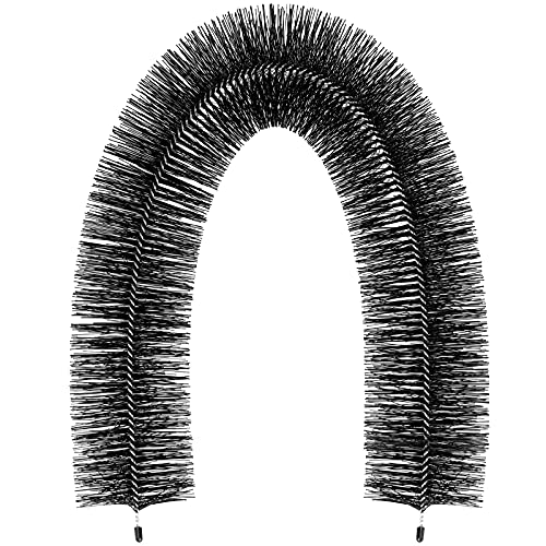 Vevor Gutter Guard Brush With 120 Ft Length Bristle, 4.33"(Dia) Gutter Brush Leaf Guard Fit For 5 Inches Gutter, Galvanized Steel Wire Gutter Brush, No Tools, Diy Gutter Leaf Guard For Keep Out Debris #TOP7