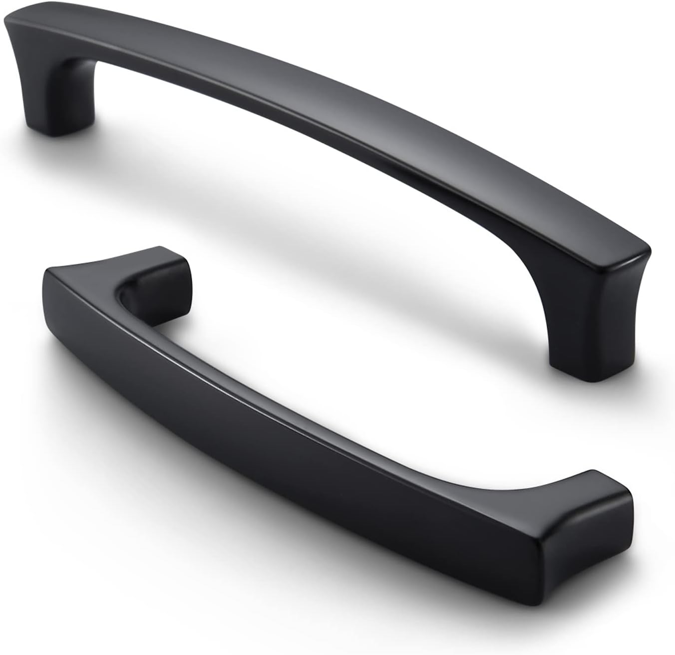 HAILINDA Matte Black Handle/Drawer pulls, 33/4 inch (96mm) 10