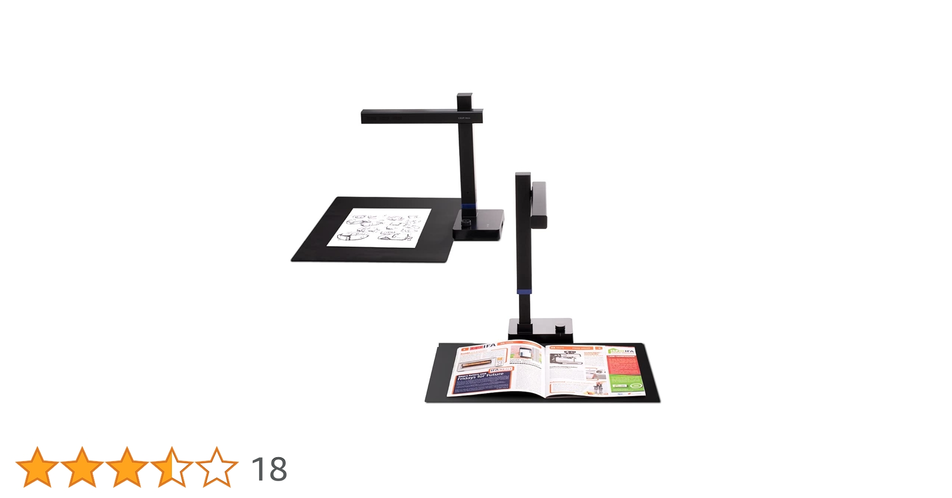 【極美品】CZUR Shine 1400A3Pro ドキュメントスキャナー ボーナスストア+5％【新品】CZUR Shine Ultra 1400A3 Pro