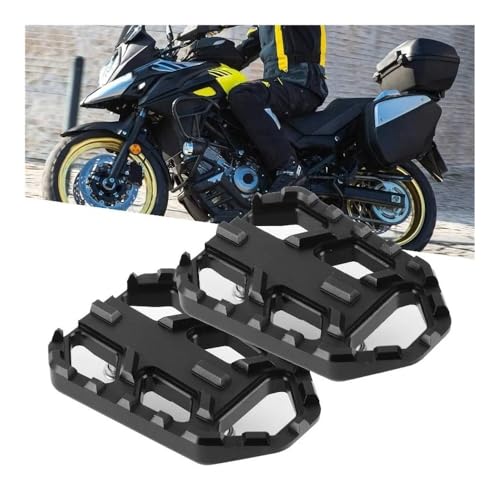 Repose-pieds larges moto en aluminium pour DL650 V-STROM 650 XT