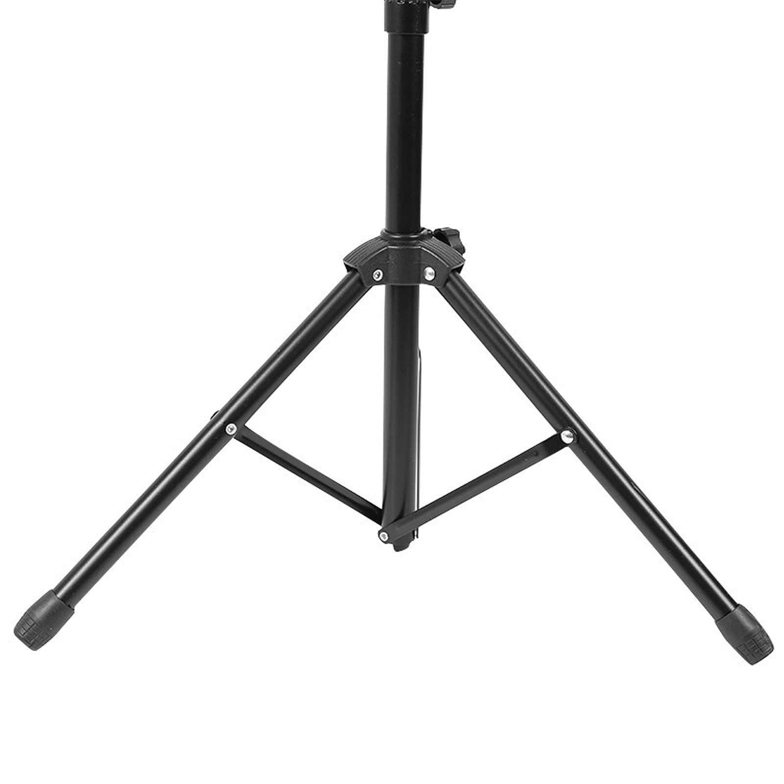 Notenständer Orchesternotenständer Robuster, Verstellbarer, zusammenklappbarer Notenständer aus Metall, Notenständer für Projektoren und Laptops, Schwarze Musikinstrumente