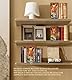Spilay Book Nook Kit, DIY Puppenhäus Miniatur Haus Möbel Kit Mit LED-Licht, 3D Holzpuzzle Bücherregal Dekoration, Geschenk für Erwachsene - (Trugring Mystik-Tal) SQ32