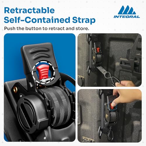 Integral Bed Tie Down Straps for Chevy Silverado & GMC Sierra - 1 Pack by Integral - Used condition - Image 4