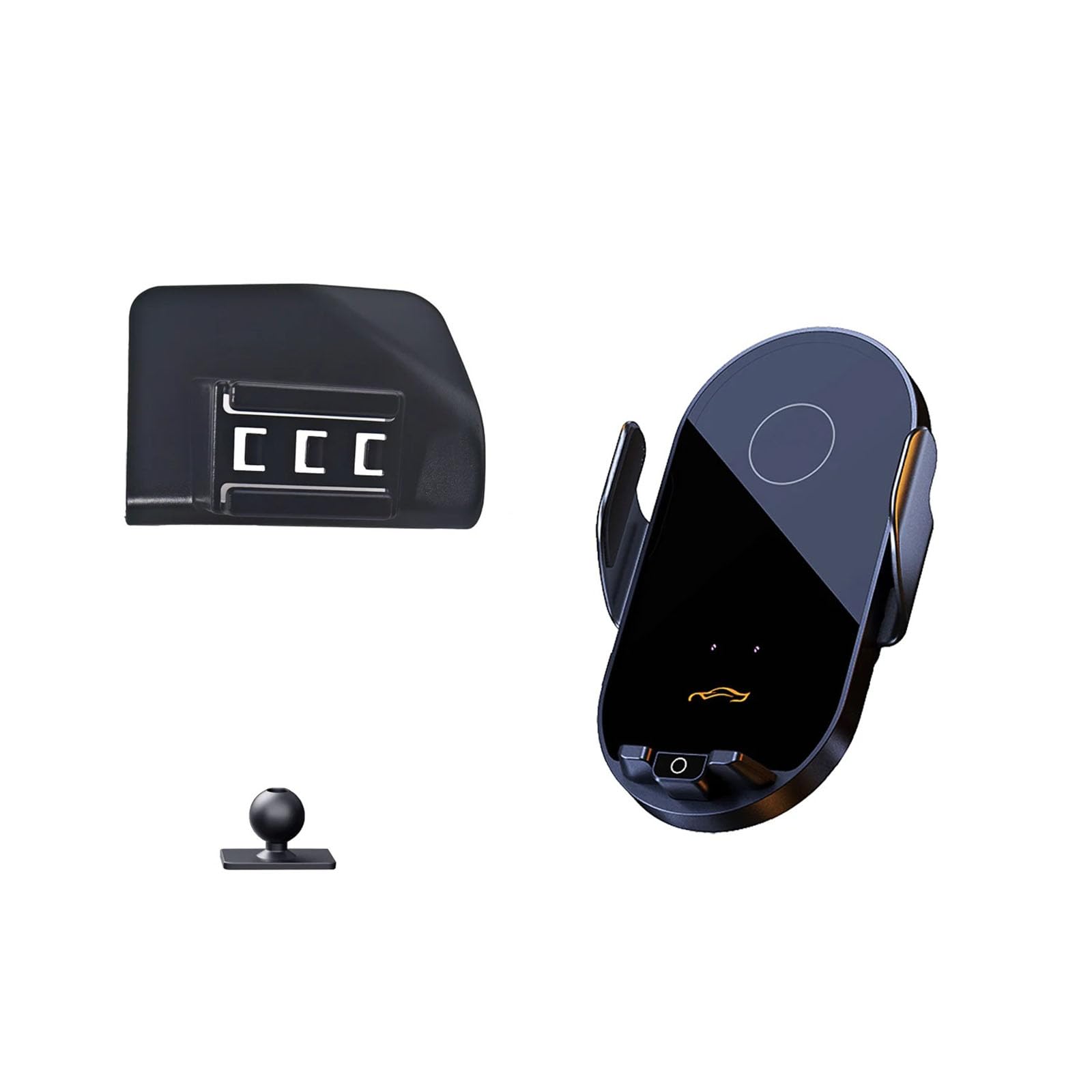 Mogflman Base And Holder D Car Phone Holder For Hyundai Creta/Ix25 2015-2019, Lhd Car Phone Holder