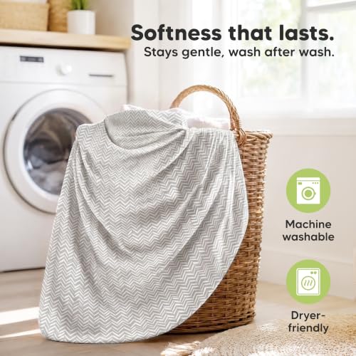 Miniatura 7 de Keababies Funda De Lactancia Para Llevar -Funda De Lactancia Multifuncional, Suave Y Transpirable, Funda Para Silla De Coche De Bebé Para Niñas, Funda Para Cochecito De Niño Herringbone