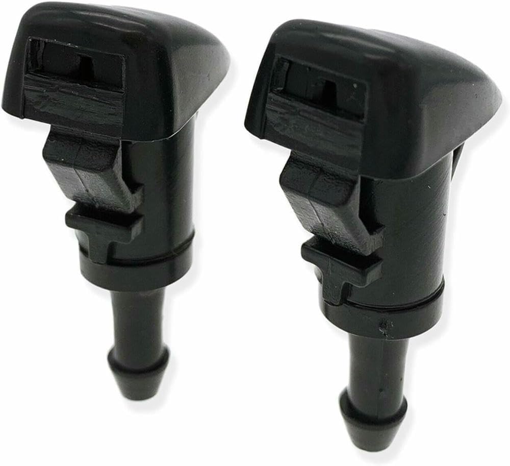 2Pcs Car Front Windshield Washer Jet Wiper Nozzles Replacement for Jeep Compass 2007-2010
