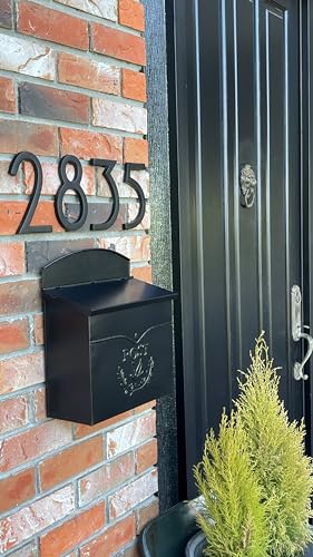 Snapklik.com : Chelsea Post Wall Mount Mailbox, Vintage Mailboxes For ...