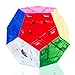 TOYESS Megaminx Cube 3x3 Stickerless, Dodecaedro Cubo Mágico, Paquete de Regalo de Juguete de Rompecabezas