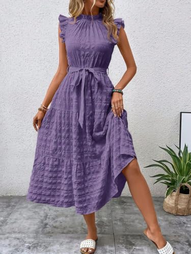 Robe longue d'été fluide et légère pour camoufler les complexes - 5