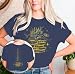 Magical Shirts for Women Book Magic Graphic T-Shirts Magic School Shirt Flourish and Blotts Shirts Wizard Costume Tops Blue