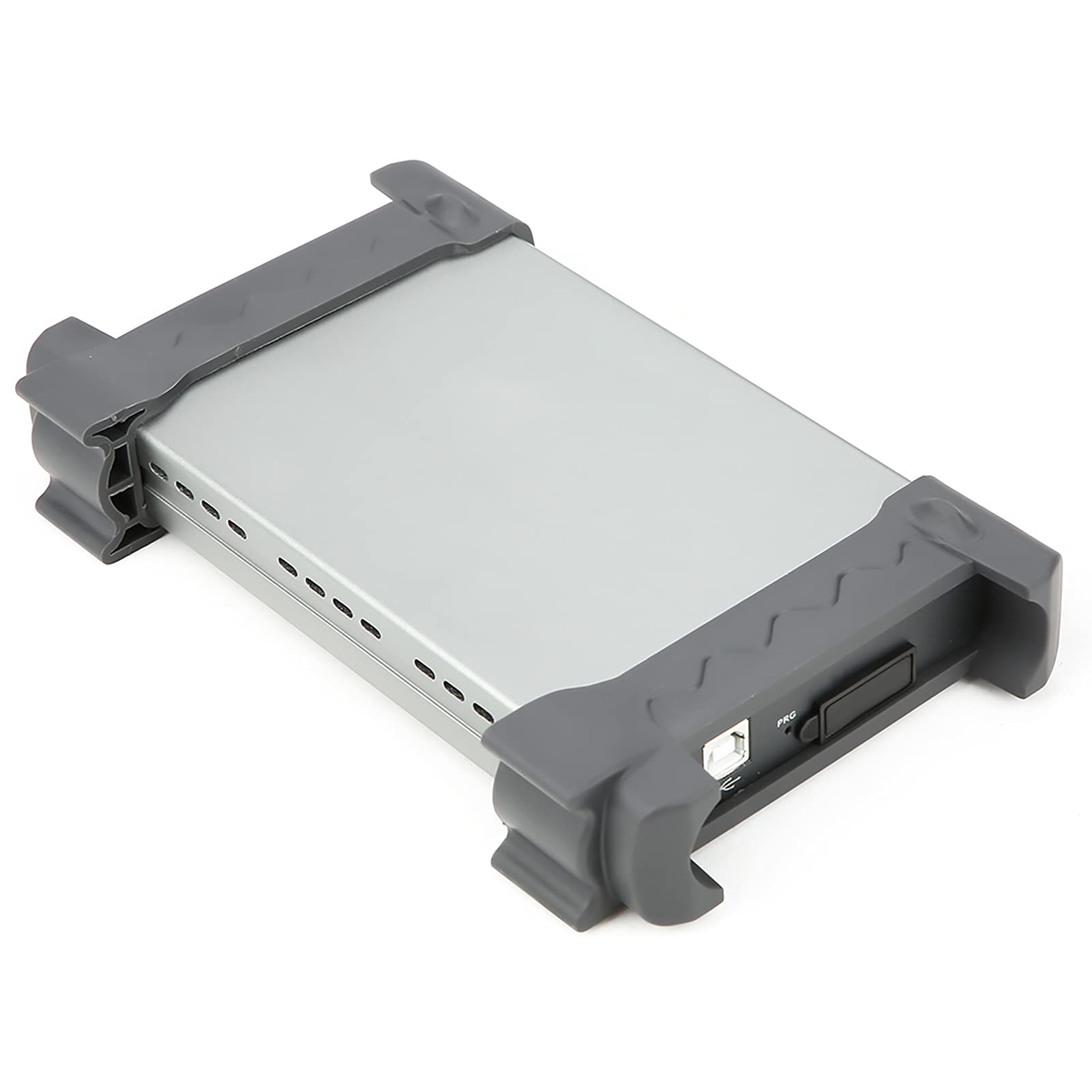 CHICIRIS Digitales USB-Oszilloskop, tragbar, 4 Kanäle, 70 MHz, 1 GSa/s, 64 K, für PC-Tisch, Reparatur, Gehäuse aus Aluminium