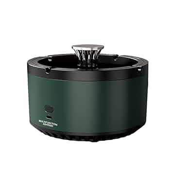 灰皿 脱臭機 充電式空気清浄機 スモークレス灰皿 マイナスイオン発生器 軽量 Amazon.co.jp: 灰皿 脱臭機 充電式空気清浄機 スモークレス灰皿