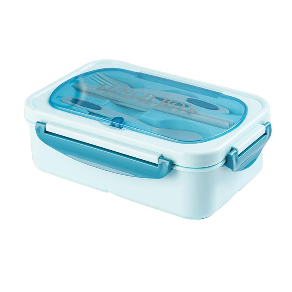 MALSSE Stainless Steel/PP Lunch Box Insulated Food Boxes for Students Dormitory Work Microwave Oven 2/3 Compartment Boxes Box Adult Lunch for Adults for Kids Insulated Stainless Steel