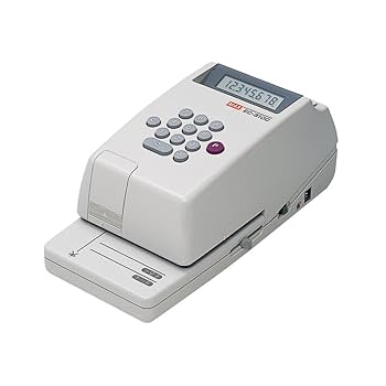 Amazon | マックス 電子チェックライタ 8桁 コードレスタイプ EC