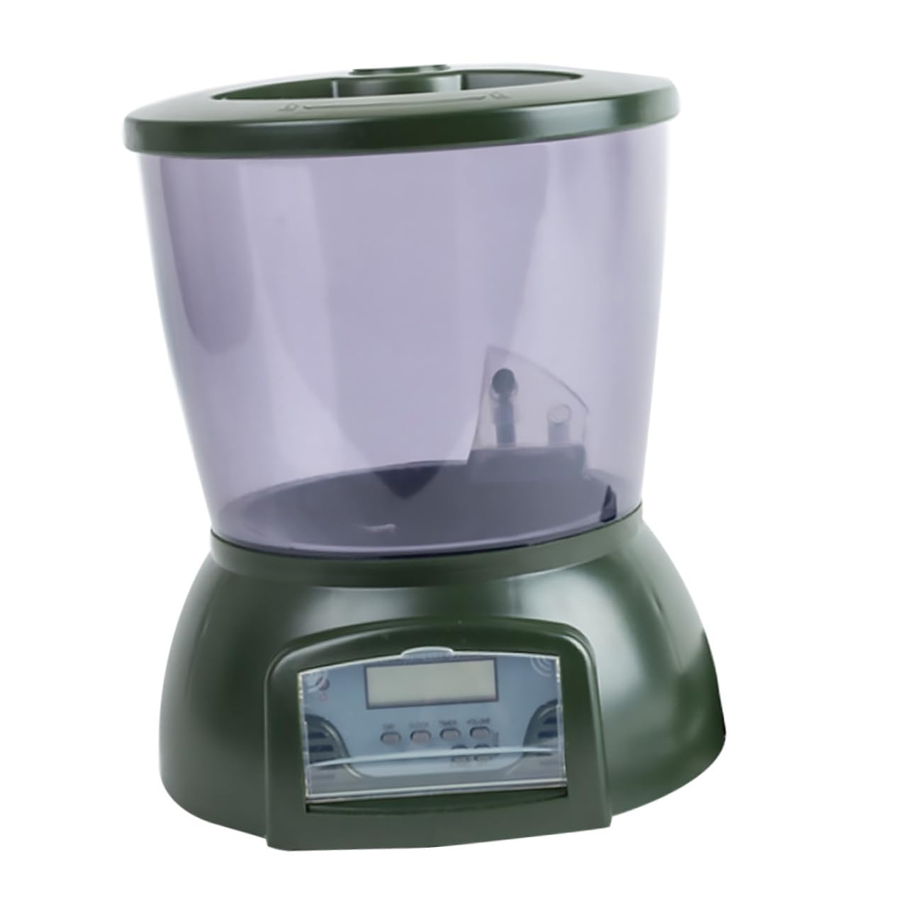 Housoutil Comedero para Peces Automático LCD Temporizado para Acuario Días De Alimentación