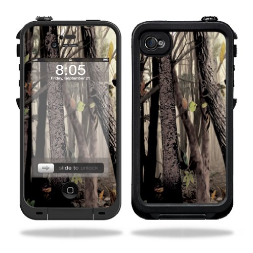 Skin Decal Wrap for LifeProof iPhone 4 / 4S Case Sticker Tree Camo