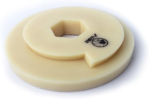 Miniatura 2 de Z-Lion Almohadilla de respaldo de bloqueo de caracol de 5 pulgadas con gancho y bucle trasero para almohadillas de pulido de diamante