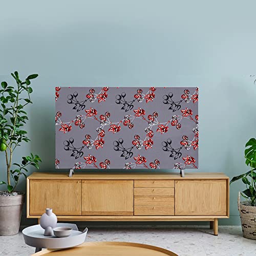 Image of Glassiano Marigold Dustproof Printed 55 inch LED TV Cover Screen Protector Compatible for All Models, Print 41