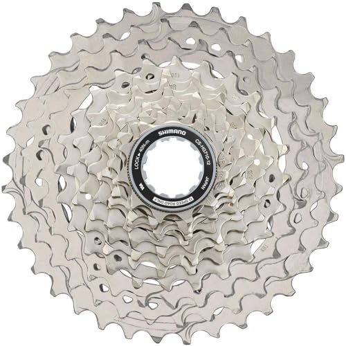 SHIMANO Cassette 105 12V. 11-36 CSHG71012136, Adultos Unisex, Plateado