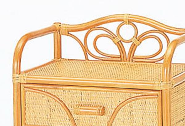 Amazon｜ラタンチェスト 籐家具 引き出し4杯タイプ 50センチ幅 引出し