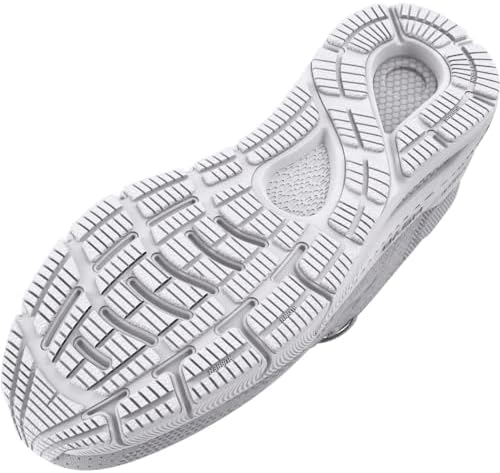 Under Armour Women's HOVR Intake 6 Sneaker, (100) White/White/Iridescent, 9 | Image 2