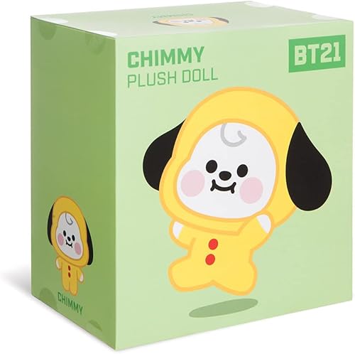 Miniatura 6 de AURORA BT21 Mercancía, muñeca de bebé Chimmy sentada de 8 pulgadas, juguete suave, amarillo