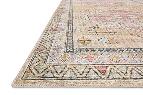 Loloi Ii Skye Collection Sky-04 Gold / Blush, Traditional 2'-6" X 7'-6" Runner #TOP2